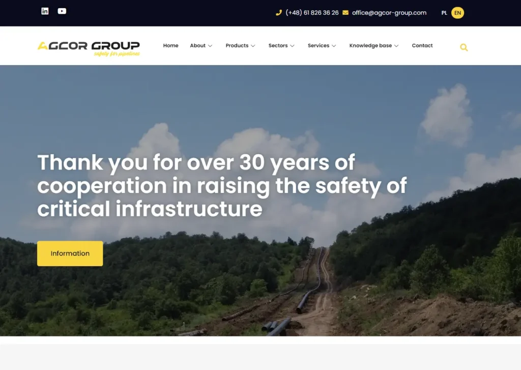 New website of AGCOR Group